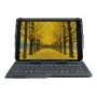 Logitech Tastiera universale e custodia folio per tablet 9-10 pollici, Bluetooth 3.0, layout QWERTZ svizzero tedesco, Graphite