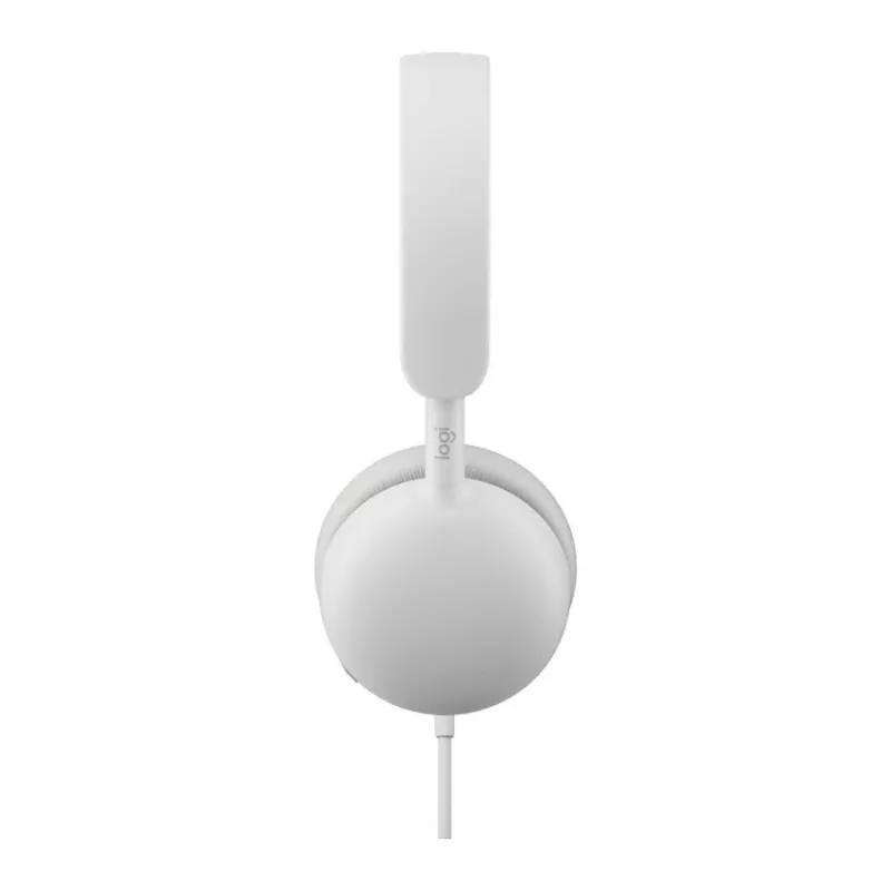 Logitech Zone Wired 2 Cuffie on-ear USB-C con microfono ad archetto con cancellazione del rumore, off-white