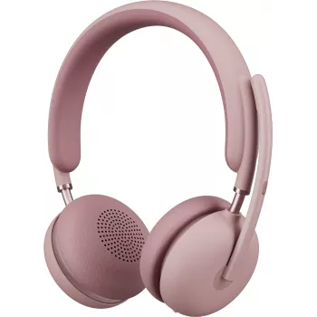 Logitech Zone Wireless 2 - Con filo e senza fili - ufficio/call center - 230 g - cuffie con microfono - rosa