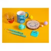 LOKLiK Weeding Tools Bundle SG-GJ-0016-US-L-B2B - set da 4 pezzi in turchese metallizzato per vinile