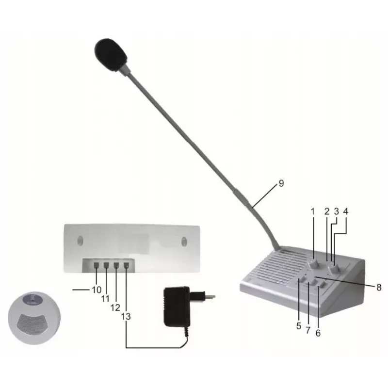 LONBON SD-2006DL+ citofono interfono full duplex per cassa