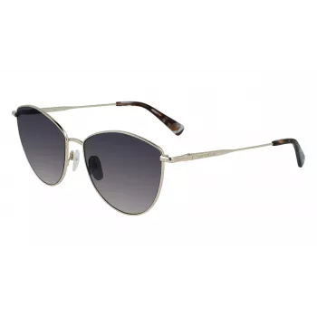 Longchamp LO155S-726 occhiali da sole donna cat-eye - Havana Brown Gradient, 58 mm