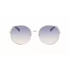 Longchamp LO161S-704 occhiali da sole donna, montatura havana, lenti marroni sfumate, 59 mm