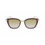 Longchamp LO638S-611 occhiali da sole donna cat-eye, montatura havana, lenti marroni sfumate, 52 mm