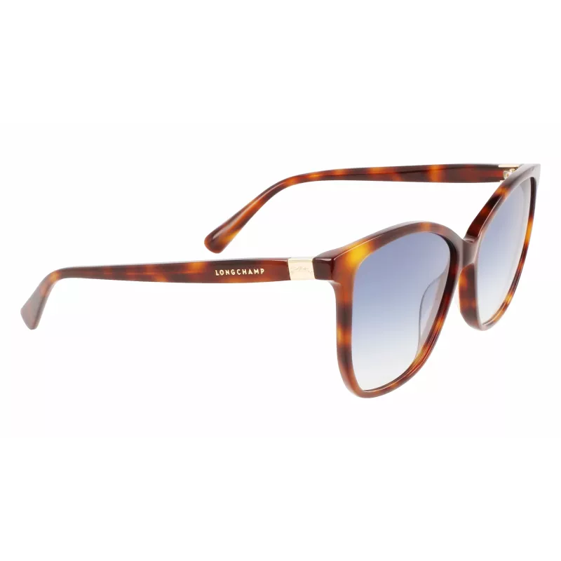 Longchamp LO708S-230 Occhiali da sole donna Havana marrone sfumato 57mm
