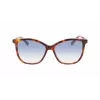 Longchamp LO708S-230 Occhiali da sole donna Havana marrone sfumato 57mm