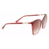 Longchamp LO710S-604 Occhiali da sole donna Havana marrone sfumato 56 mm