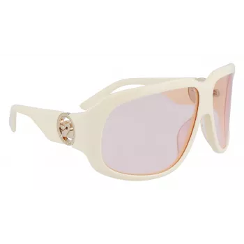 Longchamp LO736S-109 donna occhiali da sole oversize quadrati havana marrone sfumato