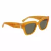 Longchamp LO745S-741 Occhiali da sole da donna Havana acetato quadrati 53mm