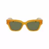 Longchamp LO745S-741 Occhiali da sole da donna Havana acetato quadrati 53mm