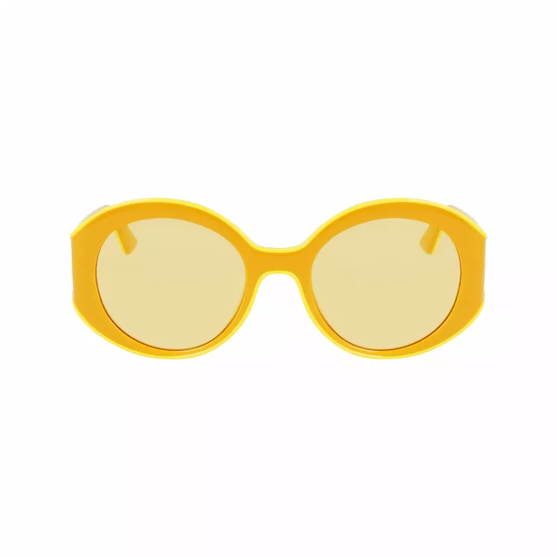 LONGCHAMP LO758S-741 occhiali da sole donna squadrati in acetato Havana marrone sfumato 53mm