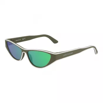 Longchamp LO761S5615318 Occhiali da sole donna havana montatura acetato lenti sfumate marroni 56/15/140 mm
