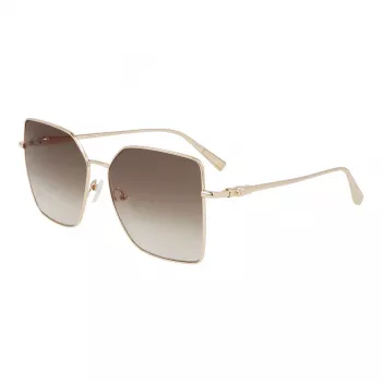 Occhiali da sole rettangolari in acetato donna LONGCHAMP LO173SN571570 57 mm