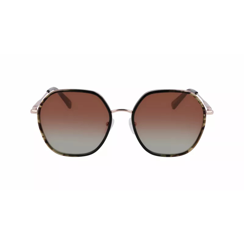 LONGCHAMP Occhiali da sole donna LO163S-749 Havana marrone sfumato 58mm