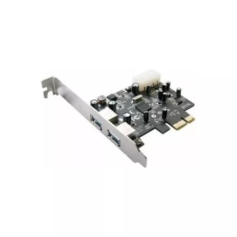 Longshine LCS-6380-4 scheda adattatore USB 3.0 PCIe x1 con 4 porte Type-A esterne