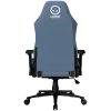 LORGAR CHA41 Sedia da gaming ergonomica Advanced, tessuto Premium Anti-Stain, blu