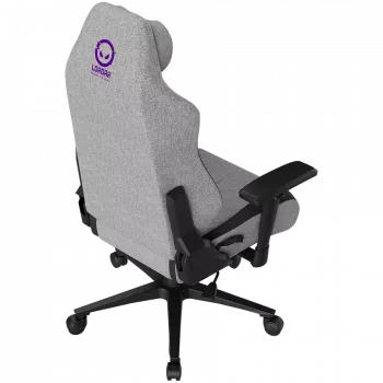LORGAR CHA41 Sedia da gaming ergonomica Advanced, tessuto Premium Anti-Stain, grigio