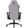 LORGAR CHA41 Sedia da gaming ergonomica Advanced, tessuto Premium Anti-Stain, grigio