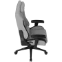 LORGAR CHA41 Sedia da gaming ergonomica Advanced, tessuto Premium Anti-Stain, grigio