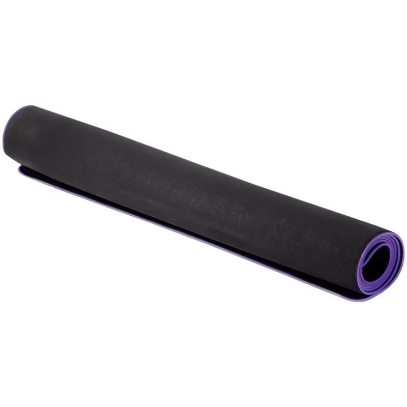 LORGAR RX1FM Tappetino da pavimento Sim Racing Advanced, con bordo overlock, 1700x700x3 mm, nero/viola