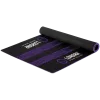 LORGAR RX1FM Tappetino da pavimento Sim Racing Advanced, con bordo overlock, 1700x700x3 mm, nero/viola