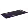 LORGAR RX1FM Tappetino da pavimento Sim Racing Advanced, con bordo overlock, 1700x700x3 mm, nero/viola
