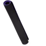 LORGAR RX1FM Tappetino da pavimento Sim Racing Advanced, con bordo overlock, 1700x700x3 mm, nero/viola