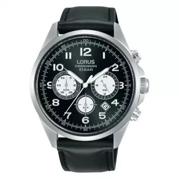 Lorus orologio da uomo al quarzo RT311KX9 - quadrante blu, acciaio inox, 43 mm