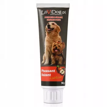 LoviDog fagiano con mela pasta snack per cani 90g