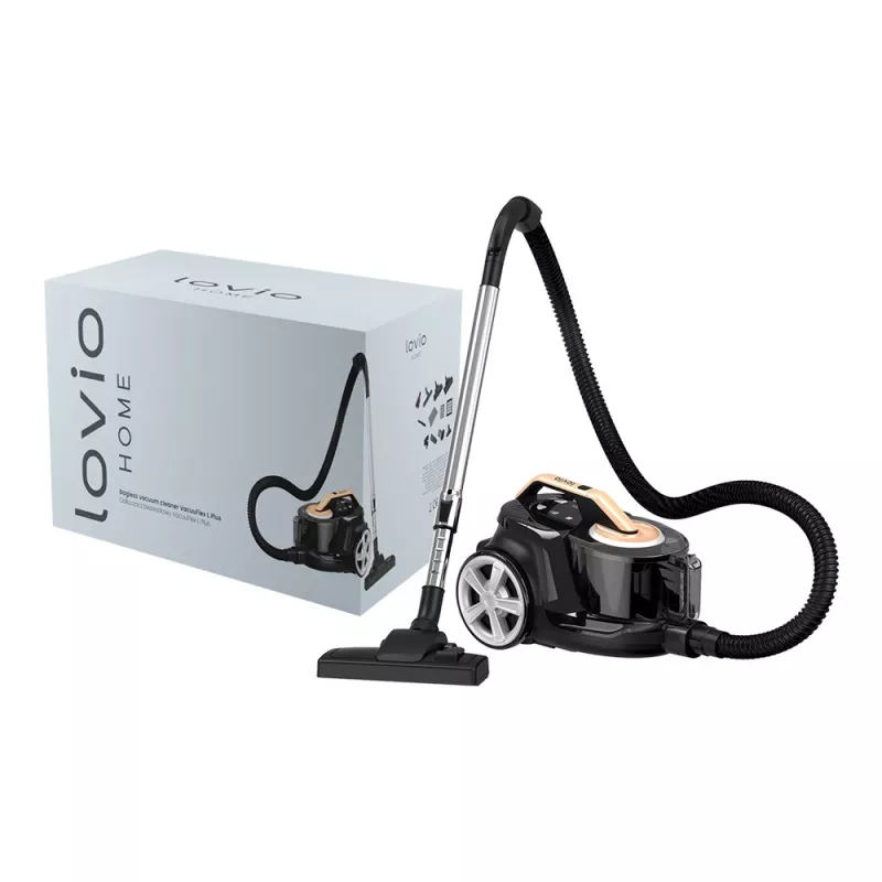 Lovio LVCVC003 VacuuFlex L Plus aspirapolvere senza sacco, 899 W, HEPA H13, 3 l