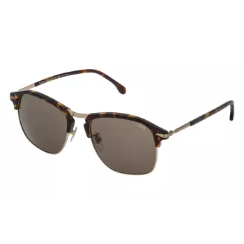 LOZZA MAN SL2292M-08FT Occhiali da sole havana tartaruga acetato rettangolari 55mm