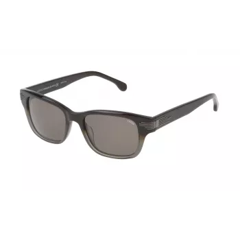 LOZZA UOMO SL4074M520793 Occhiali da sole Nero Acetato Quadrati 52/18/145 mm UV400