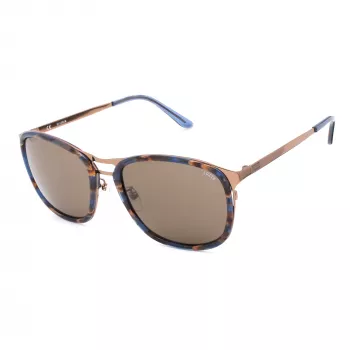 LOZZA SL2199 Occhiali da sole unisex - montatura in acetato rettangolare protezione UV400 - 57/20/135 mm