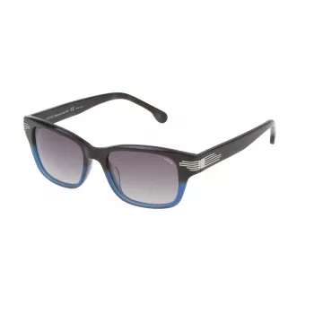 LOZZA SL4074M5207TW Occhiali da sole uomo - Montatura havana, lenti marroni, 52 mm