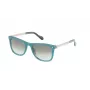 Occhiali da sole rettangolari unisex LOZZA SL4035M5306DK - montatura in acetato havana marrone con lenti in policarbonato sfumate marroni, protezione UV400, larghezza lente 53 mm