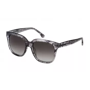 LOZZA Woman SL4131M5406BZ occhiali da sole montatura in acetato geometrica lenti marrone sfumato 54/19/140 mm
