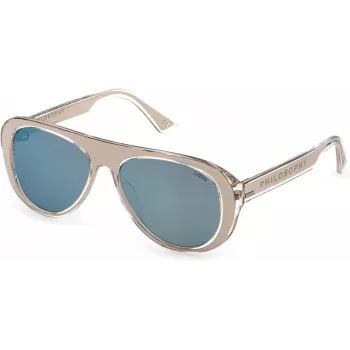 LOZZA Occhiali da sole donna SL4255V56880X havana montatura in acetato lenti marroni sfumate 56mm