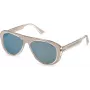 LOZZA Occhiali da sole donna SL4255V56880X havana montatura in acetato lenti marroni sfumate 56mm