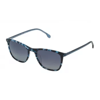 LOZZA occhiali da sole donna SL4177M53WT9P Havana montatura in acetato squadrata lenti marrone sfumato 53mm