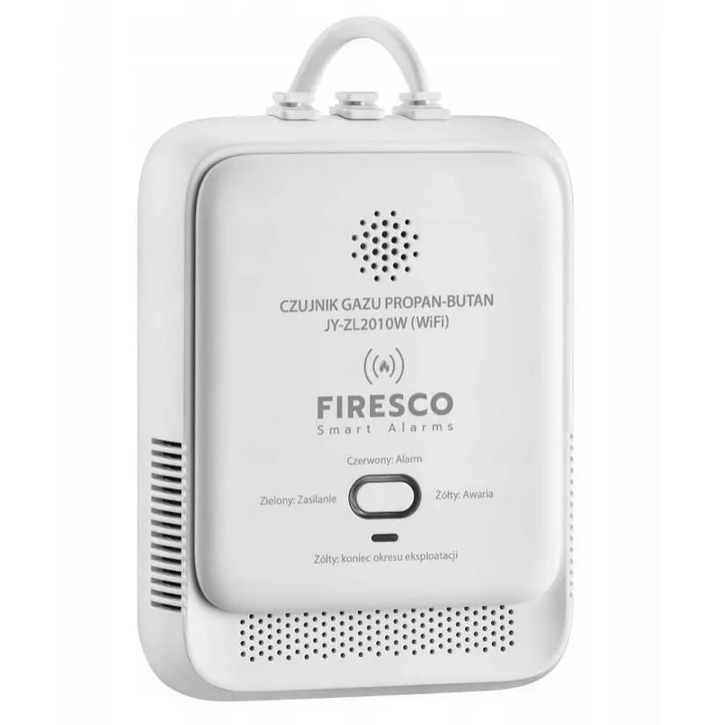 Sensore gas GPL propano butano Firesco JY-ZL2010W con WiFi Tuya App