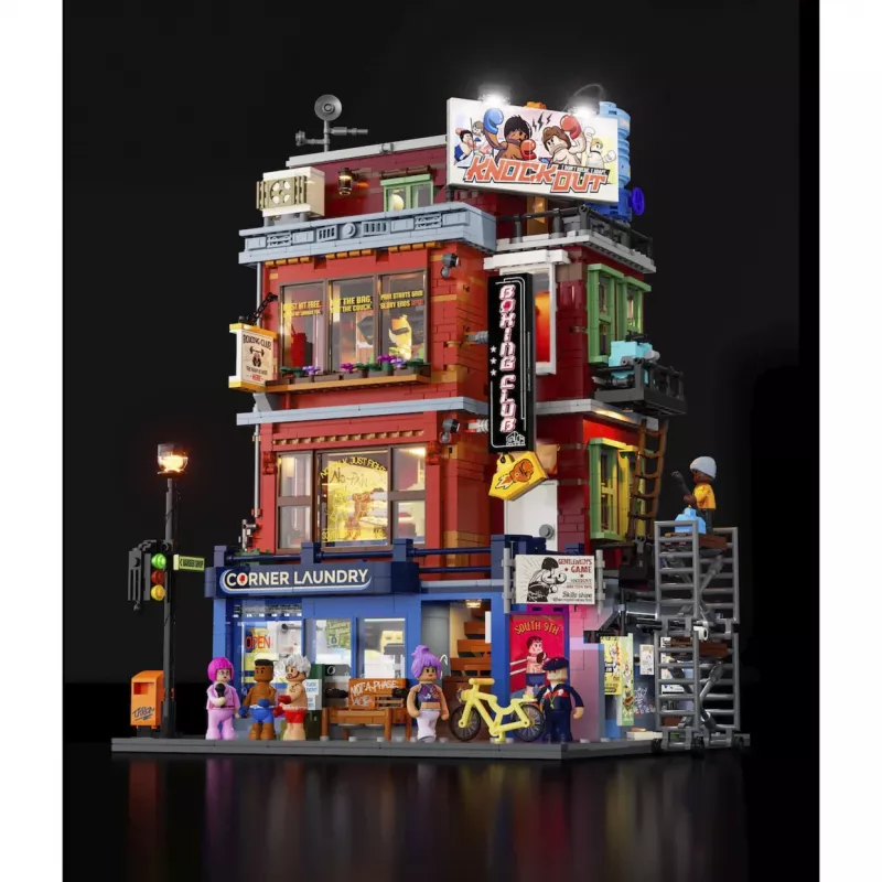 Lumibricks Boxclub set di illuminazione LED per LEGO 10274 Haunted House