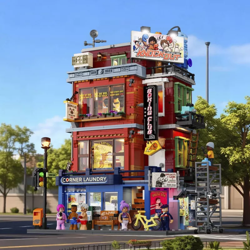 Lumibricks Boxclub set di illuminazione LED per LEGO 10274 Haunted House