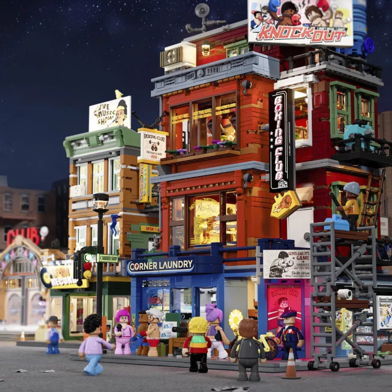 Lumibricks Boxclub set di illuminazione LED per LEGO 10274 Haunted House