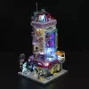 Lumibricks Cyberpunk Neoncity Cyber Couture Galleria set di illuminazione LED