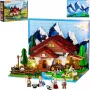 Lumibricks set di illuminazione LED per LEGO Ideas A-Frame Cabin (set 21338) - Schäferhütte