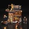 Lumibricks set di costruzioni Steampunk Mechanical Workshop con illuminazione LED - 2150 pezzi