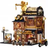 Lumibricks Steampunk Memory Shop kit casa delle bambole in miniatura fai da te