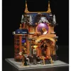 Lumibricks Steampunk Memory Shop kit casa delle bambole in miniatura fai da te