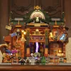 Lumibricks Steampunk Time Rift Library Kit libreria in miniatura fai da te Book Nook