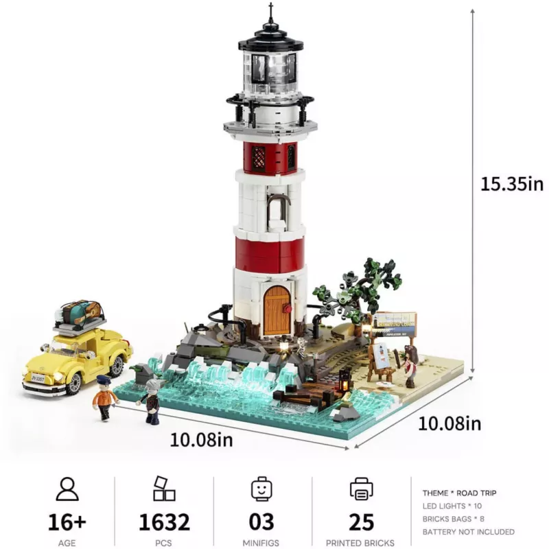 Lumibricks Sunrise Lighthouse set di costruzioni con illuminazione LED